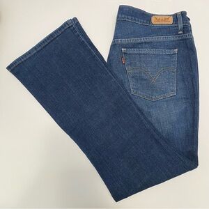 Levi’s Women’s 515 Bootcut Denim Blue Jeans 34x29 Western Rodeo Workwear